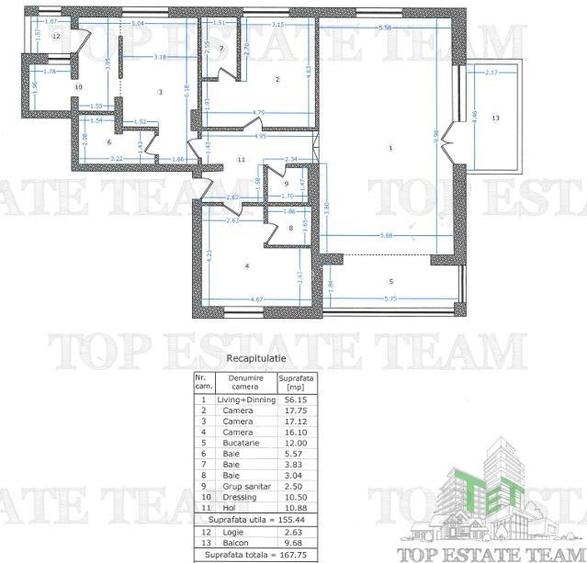 Apartament 4 camere de vanzare in zona Nordului Bucuresti - 8