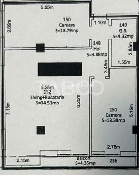 Apartament cu 3 camere 70 mp utili in zona Doamna Stanca din Sibiu - 1