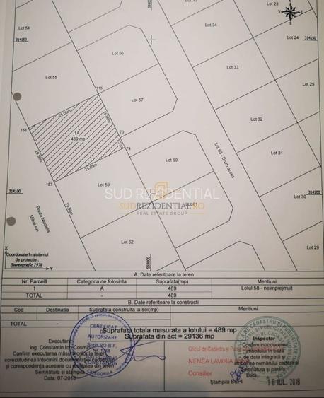 Teren intravilan excelent, suprafata 489 mp, intrare in comuna Berceni - 6