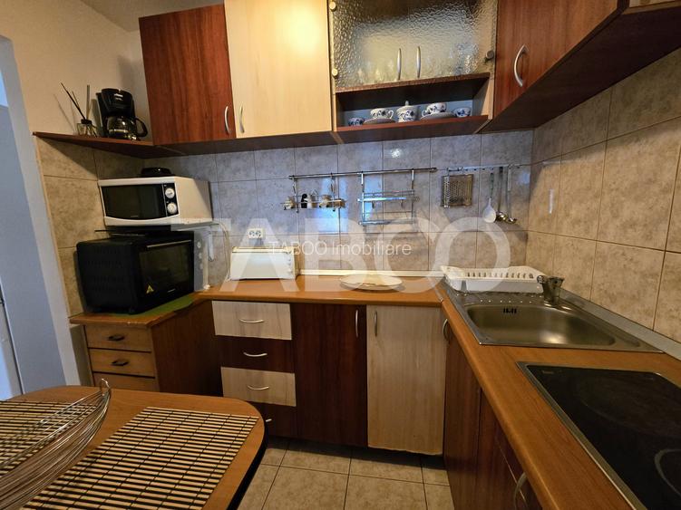 Garsoniera de vanzare mobilata utilata la parter in Vasile Aaron Sibiu - 6
