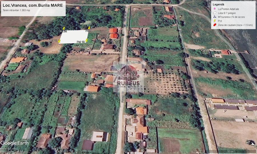 Teren 1363 mp lângă Dunăre – ideal construcție, preț imbatabil! - 2