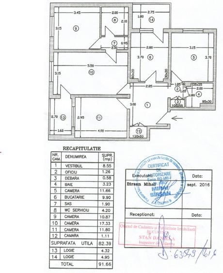 4 camere Nicolae Grigrescu - IOR | Centrala | Incalzire Pardoseala - 8