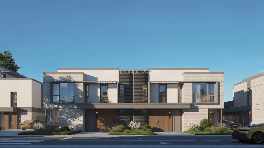 Vilă de tip duplex în Bellemonde Privée, Pipera - 2