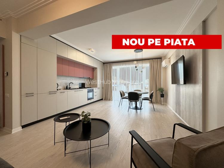 Apartament premium 2 camere, 55 mp, mobilat modern - Dumbravita  - 3