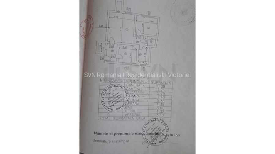 REA1025098 Apartament 2 camere I Stefan cel Mare I De vanzare - 11