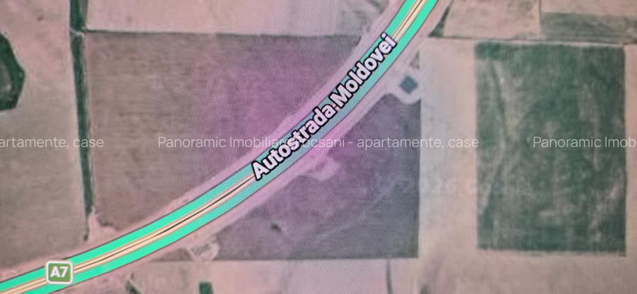 Vand 28 ha ,teren arabil, extravilan , cu deschidere la A-7 - 2