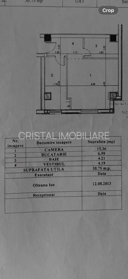 Vanzare garsoniera Titan- Burnitei, centrala, bloc 2013 - 8