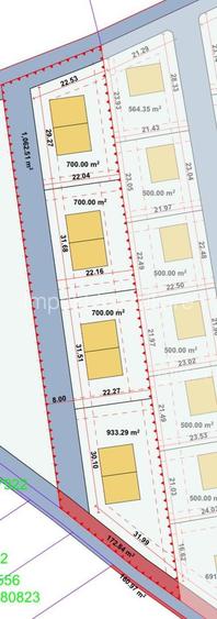 Teren cu autorizație pentru 8 case P+E – investiție sigură - 4