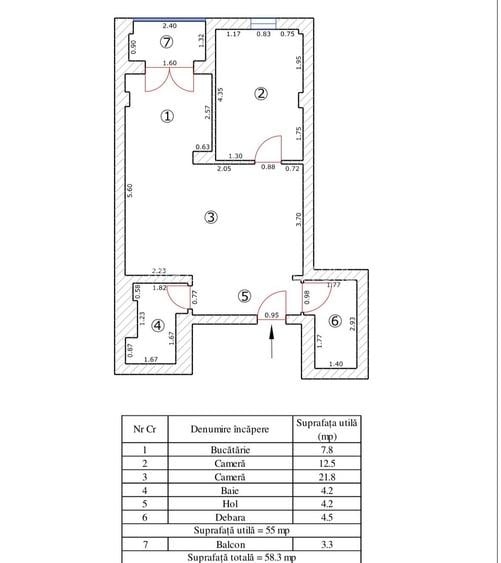 Apartament de lux in Centrul Civic, Mihai Viteazul - 9
