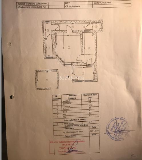 Studio generos Calea Victoriei 50mp + Boxa - 1