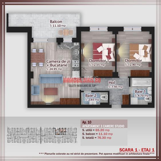 Blvd. Theodor Pallady - Parcare Demisol - Birou de Vanzari - 1