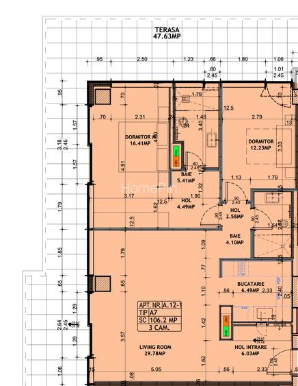 Apartament 3 camere - One Floreasca Towers - 1