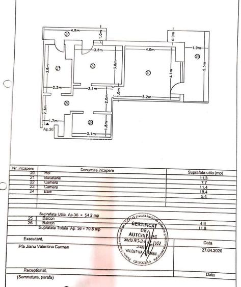 Apartament 2 camere cu vedere la mare – Miraj Sunset, Mamaia central - 20