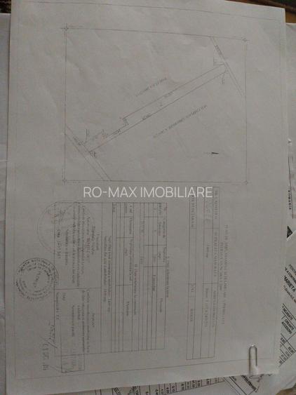 Teren 1000 mp cu Autorizatie valabila de Construire pentru 3 Case P+1 - 9