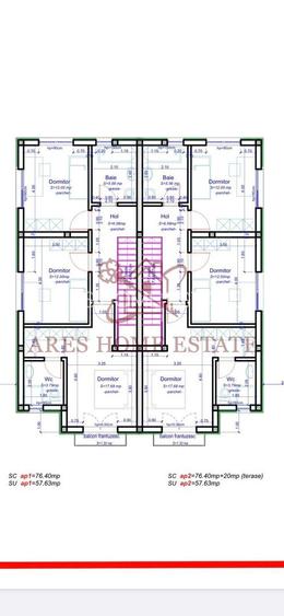 Casa in stil mediteranean, ultrafinisată 5 camere, 3 bai + curte. - 2