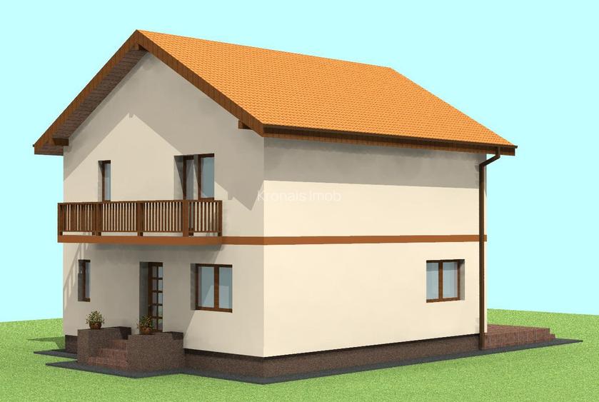 Casa individuala P+E, teren 500mp, Cartier Izvor, Tarlungeni - 2