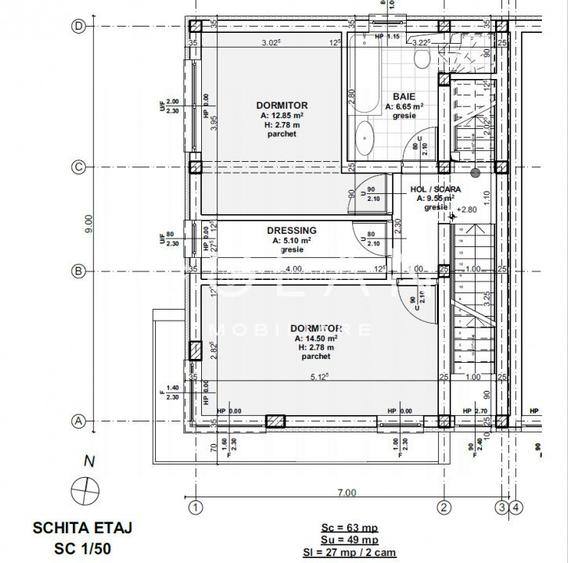 Casa duplex P+E+Etaj Retras, Selimbar, COMISION 0% - 16