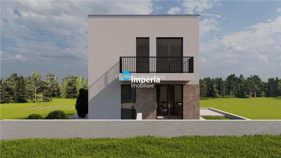 Vila mediteraneana 5 cam si 3 bai 420 teren, Ezareni Valea Adanca Com  Miroslava - 2