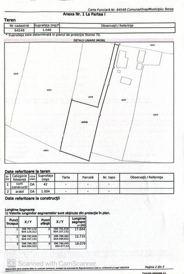Vand teren intravilan sat Borsa, jud. Cluj, zona linistita - 2