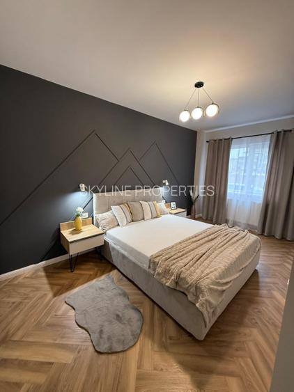 Apartament 3 camere, mobilat modern 56 mp – Florești, zona Terra, bloc nou - 11