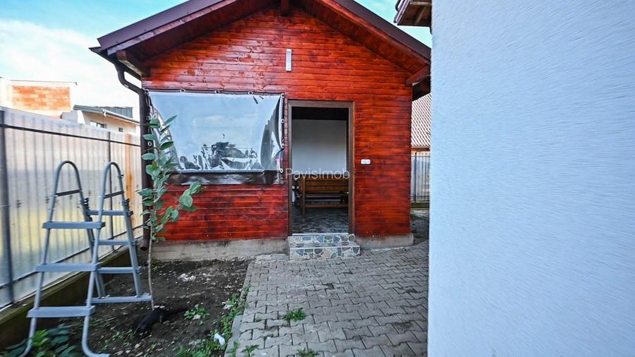Casa individuală de vânzare Sânpetru, 5 camere, garaj, foișor, curte - 24