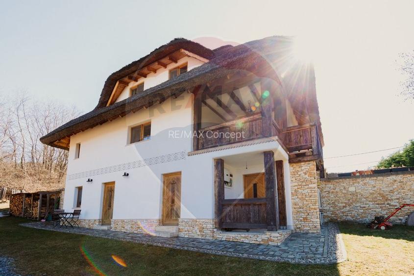 Casă cu arhitectura traditionala romaneasca I Salicea I Cluj - 17
