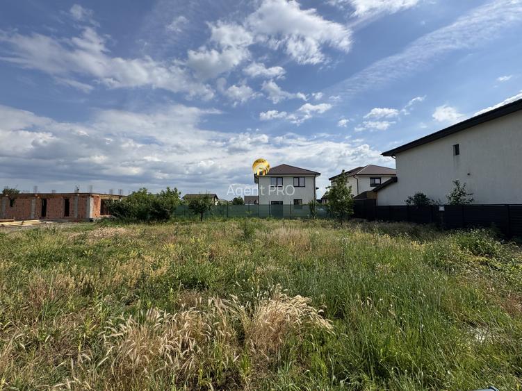 Teren 624mp + Drum - cu Autorizatie Vila cu Garaj Dublu - Otopeni Odaile - 12