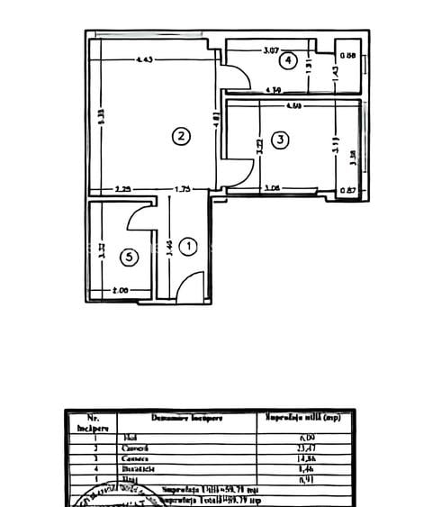 ► ViVO Mall 2 Camere 60m² Mobilat si Utilat Centrala pe Gaze Parter - 13