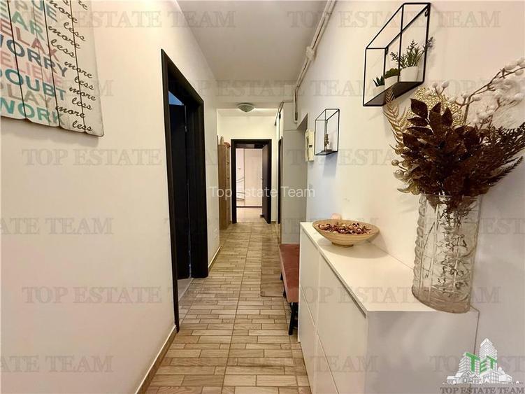 Apartament 3 camere mobilat modern | suprafata totala 78mp - 12