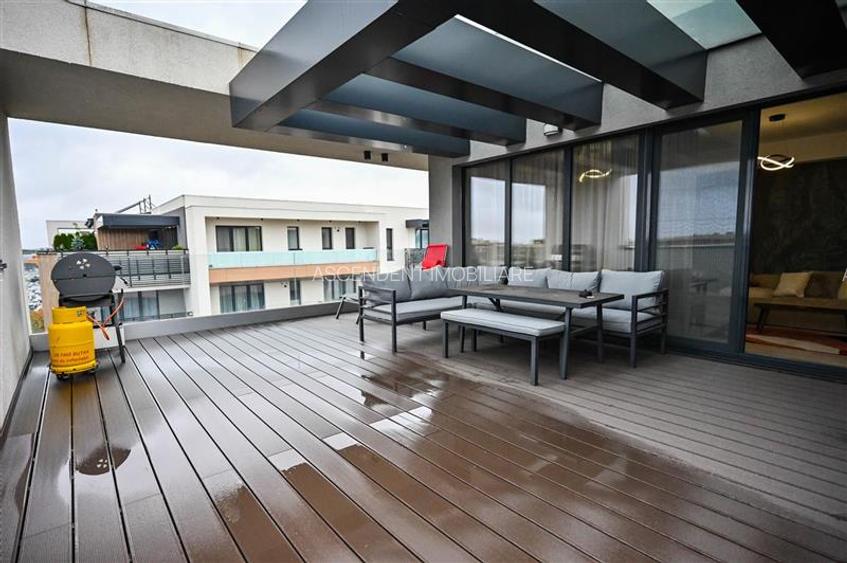 !Premium Penthouse,echipat,parcare subterana,50 mp terasa,Qualis,Tractorul, Bras - 24