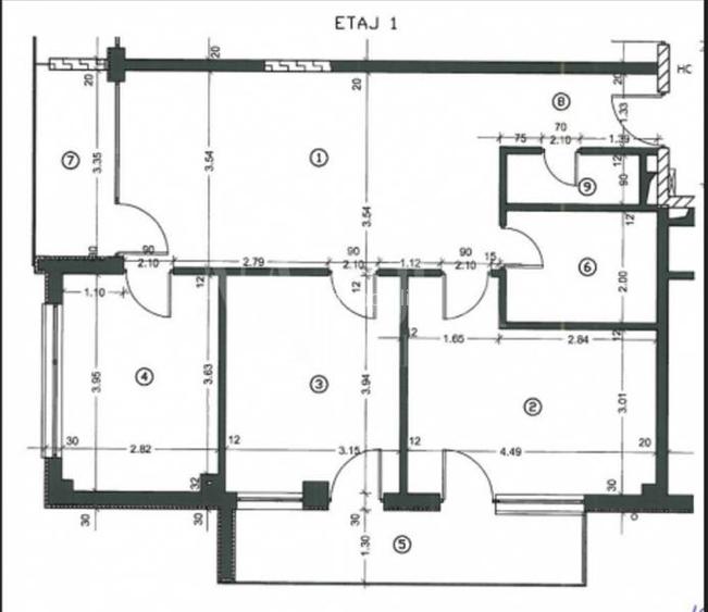 Apartament 3 camere de vanzare in Buna Ziua, Cluj Napoca - 9