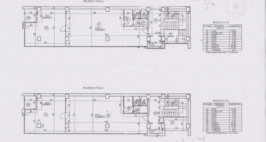 Unirii, Natiunile Unite, cladire birouri,570mp,S+P+3, 7000Euro/luna - 19