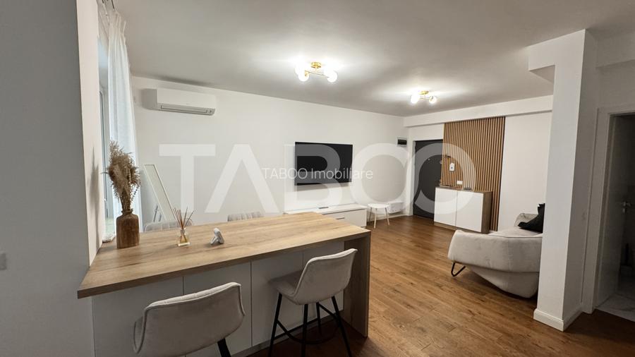 Apartament 3 camere de inchiriat mobilat utilat 72 mpu Selimbar - 7