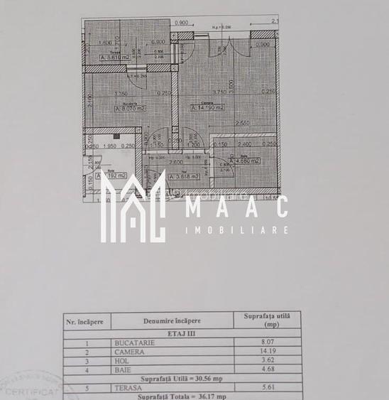 Garsonieră 31 mpu I Mobilată I Utilată I Terasă I Turnișor - 8