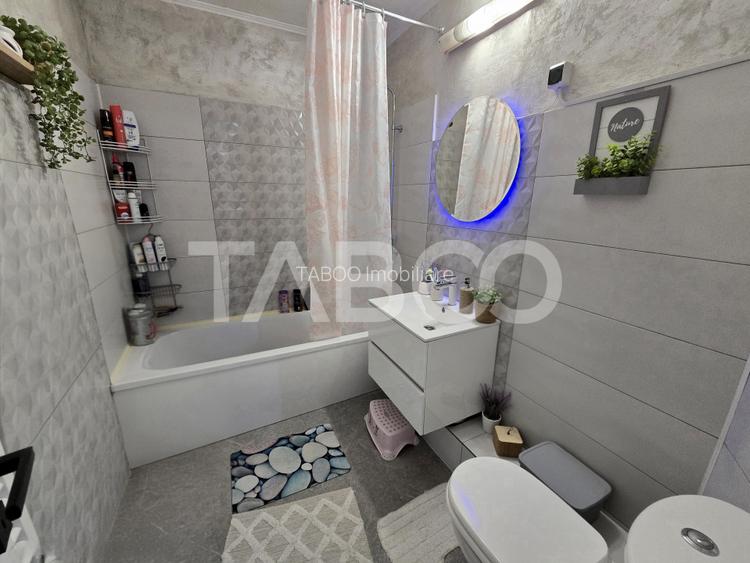 Apartament decomandat de vanzare mobilat pivnita Vasile Aaron Sibiu - 8