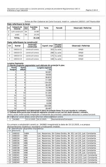 Vând teren intravilan construibil zona Nazarcea - 7