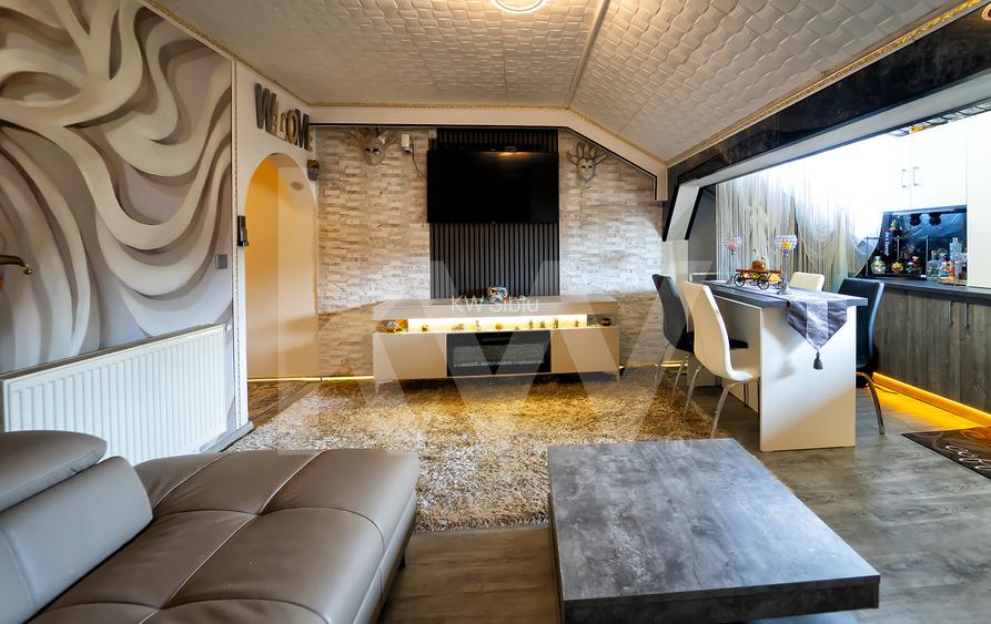 Apartament tip mansarda ,  decomandat , pe 2 niveluri , 92 mp utili - 5