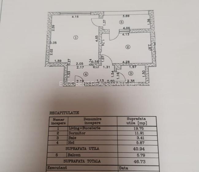 Militari Residence, apartament 2 camere, 47 mp utili, mobilat, bloc din 2020, - 1