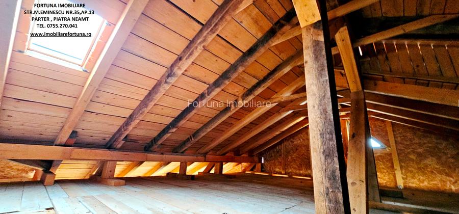 Casa la rosu D+P+E si teren 873 mp, sat Bistrita - 14