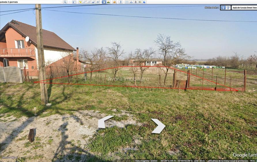 Teren intravilan 1680 mp Dinias - 3