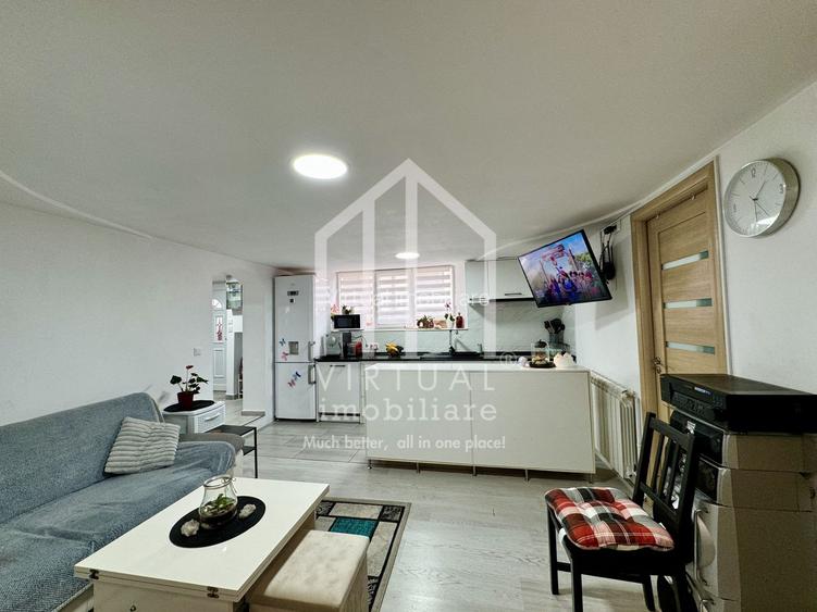 Apartament la casa cu 3 camere, 47mp utili, mobilat, Cisnadie - 2