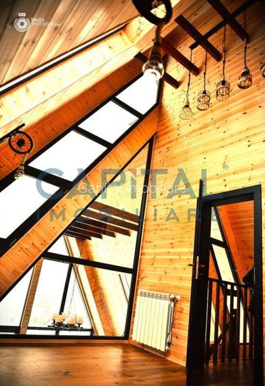 Oportunitate! Casa de vacanta A-frame, judetul Arges - 11