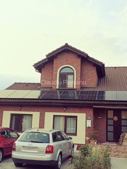 Corbeanca, inchiriez vila superba, stil american, cu semineu si panouri solare - 4