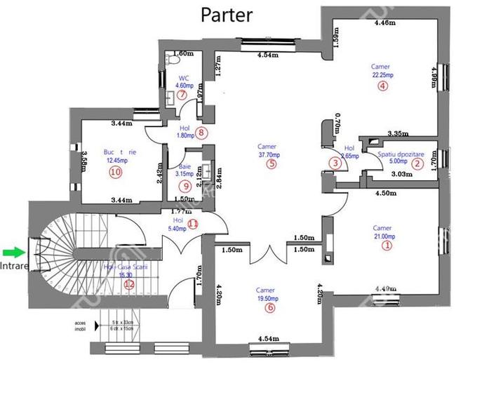 Vila cu 609 mp utili si teren de 950 mp in Sibiu zona Ultracentrala - 10