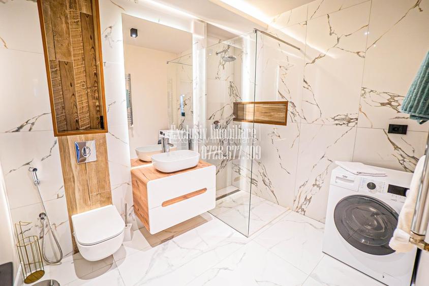 Vedere FRONTALA la Lac! AP de LUX cu 2 cam - Parcare Subterana - Aviatorii Lake - 18