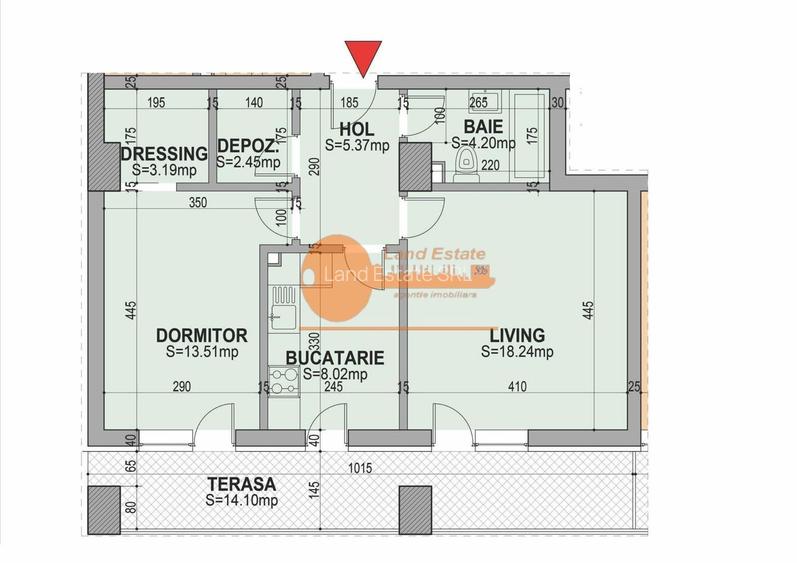 2 camere cu loc de parcare Drumul Taberei - 1