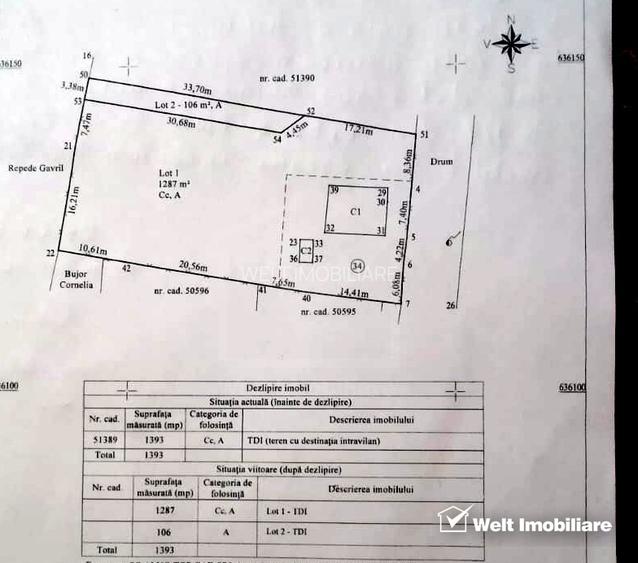 Vanzare casa la 10 km de Dej, Comuna Catcau, teren 1400 mp - 9