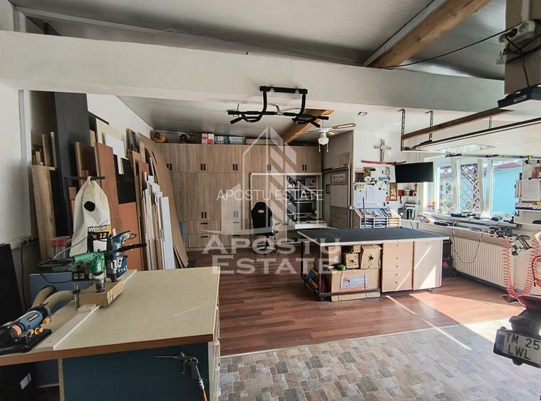 Casa cu sediu firma, atelier si apartament separat Mosnita Noua - 25