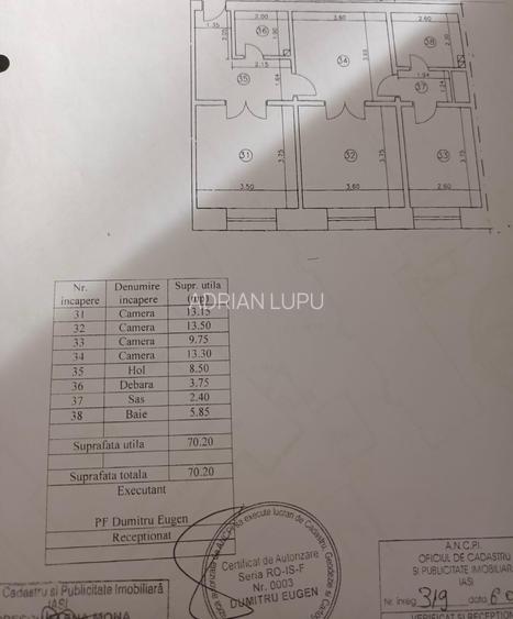 Vânzare Apartament 3 Camere D 70 mp Ultracentral B-dul Ștefan cel Mare - 2