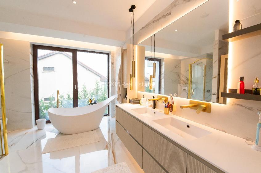 Casă exclusivistă de vânzare în Pipera – 5 dormitoare, design italian premium - 27